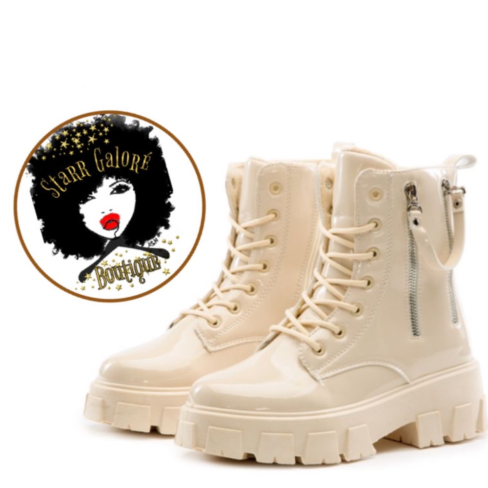 Off-White combat Boots